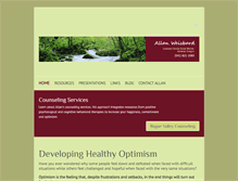 Tablet Screenshot of healthyoptimism.com